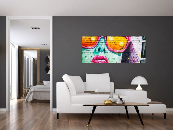 Slika - Grafiti (120x50 cm)