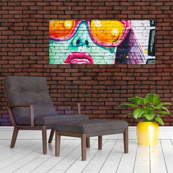 Slika - Grafiti (120x50 cm)