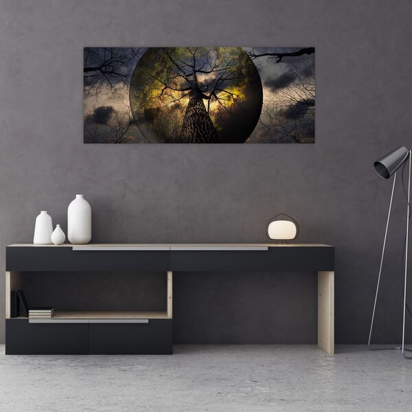 Slika - Tajanstveno nebo (120x50 cm)