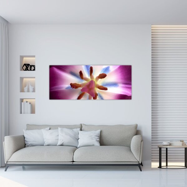 Slika - Cvijet tulipana u detalju (120x50 cm)