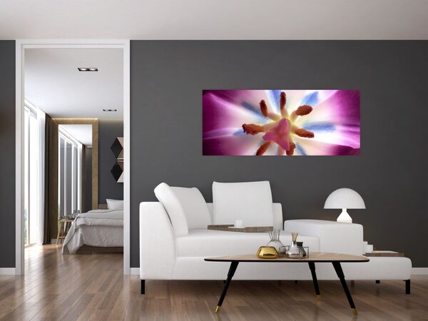 Slika - Cvijet tulipana u detalju (120x50 cm)