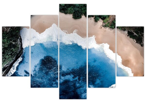 Slika plaže Nusa Penida, Indonezija (150x105 cm)