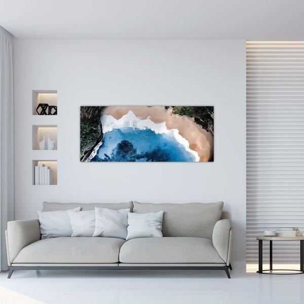 Slika plaže Nusa Penida, Indonezija (120x50 cm)