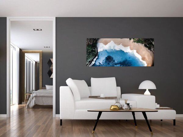 Slika plaže Nusa Penida, Indonezija (120x50 cm)