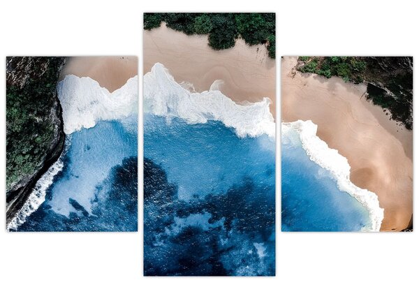 Slika plaže Nusa Penida, Indonezija (90x60 cm)