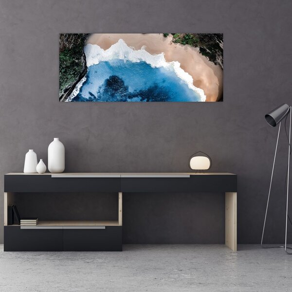 Slika plaže Nusa Penida, Indonezija (120x50 cm)