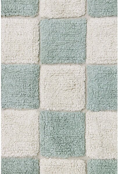 Svijetlo plavi/krem periv/ručno rađen pamučan tepih 120x160 cm Kitchen Tiles Blue Sage – Lorena Canals
