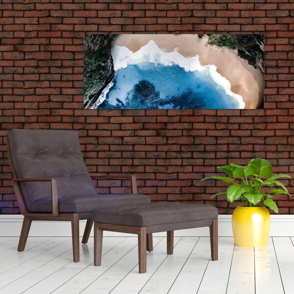 Slika plaže Nusa Penida, Indonezija (120x50 cm)