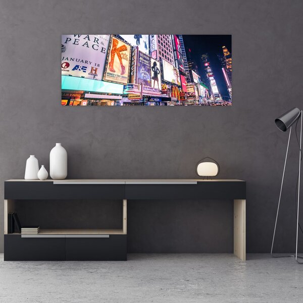Slika - New York Theatre District (120x50 cm)