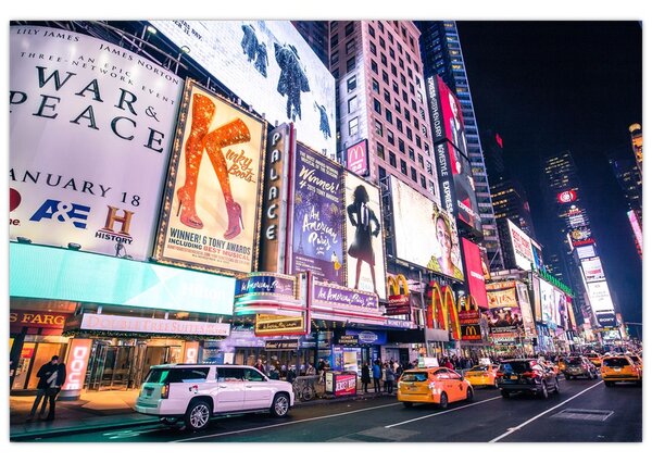 Slika - New York Theatre District (90x60 cm)
