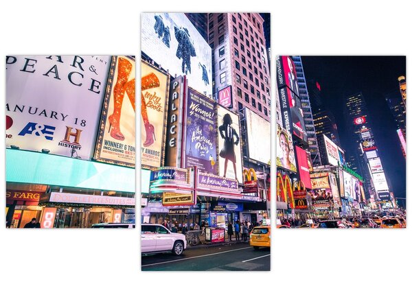 Slika - New York Theatre District (90x60 cm)
