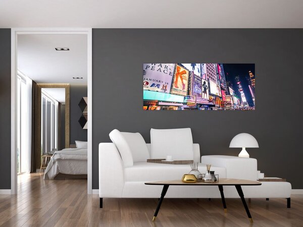 Slika - New York Theatre District (120x50 cm)