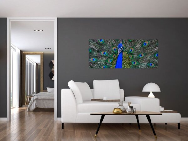 Slika - Paun (120x50 cm)