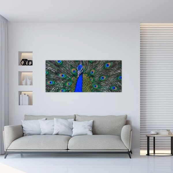Slika - Paun (120x50 cm)