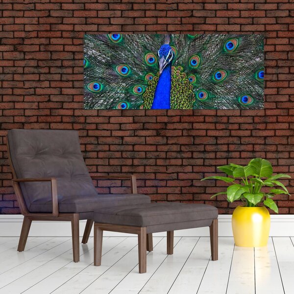 Slika - Paun (120x50 cm)