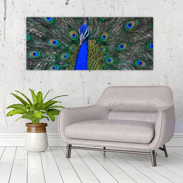 Slika - Paun (120x50 cm)