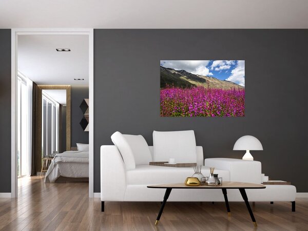 Slika pejzaža planinske livade (90x60 cm)