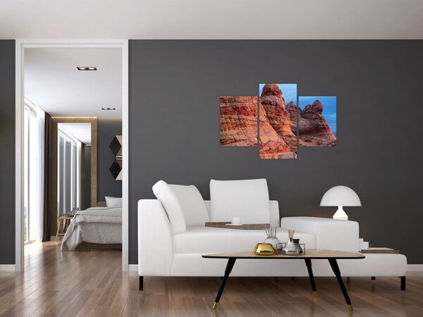 Slika - Valovi uz litice (90x60 cm)