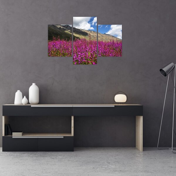 Slika pejzaža planinske livade (90x60 cm)