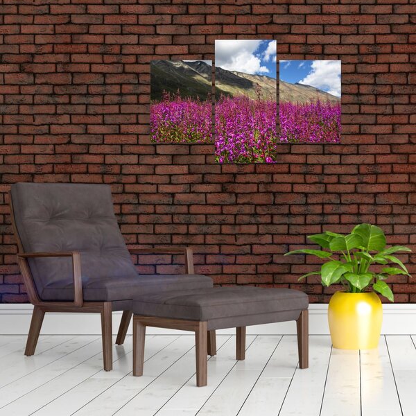 Slika pejzaža planinske livade (90x60 cm)