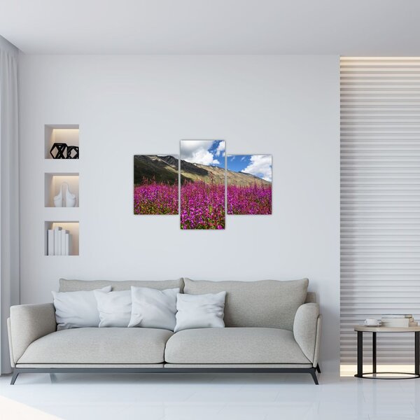 Slika pejzaža planinske livade (90x60 cm)