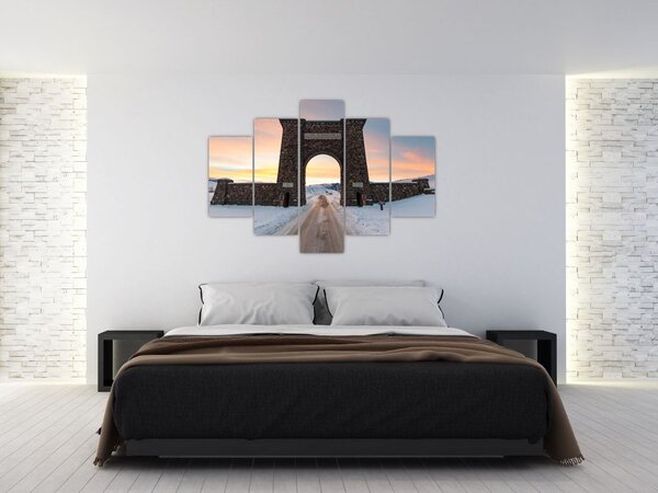 Slika vrata, Yellowstone (150x105 cm)