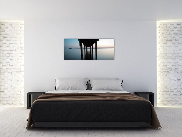 Slika - Mirna vodena površina (120x50 cm)