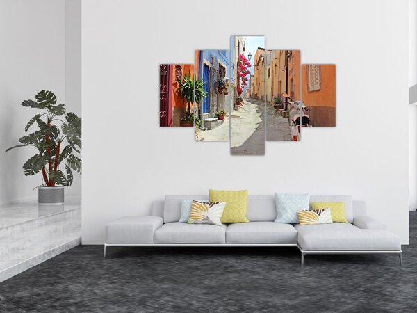 Slika ulice na Sardiniji (150x105 cm)