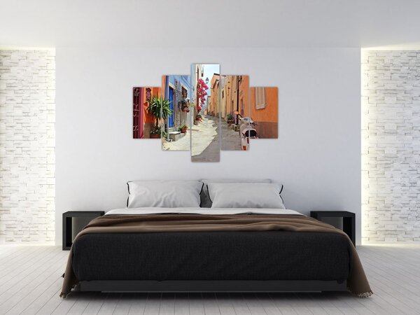 Slika ulice na Sardiniji (150x105 cm)