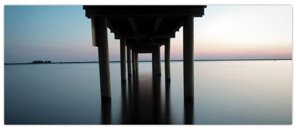 Slika - Mirna vodena površina (120x50 cm)