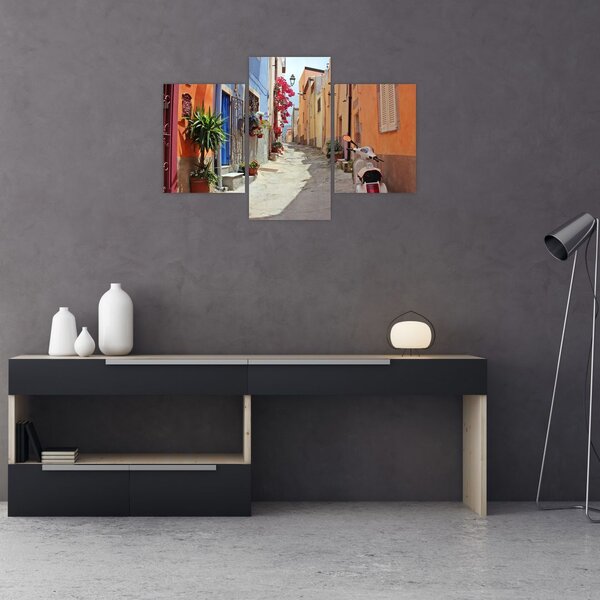 Slika ulice na Sardiniji (90x60 cm)