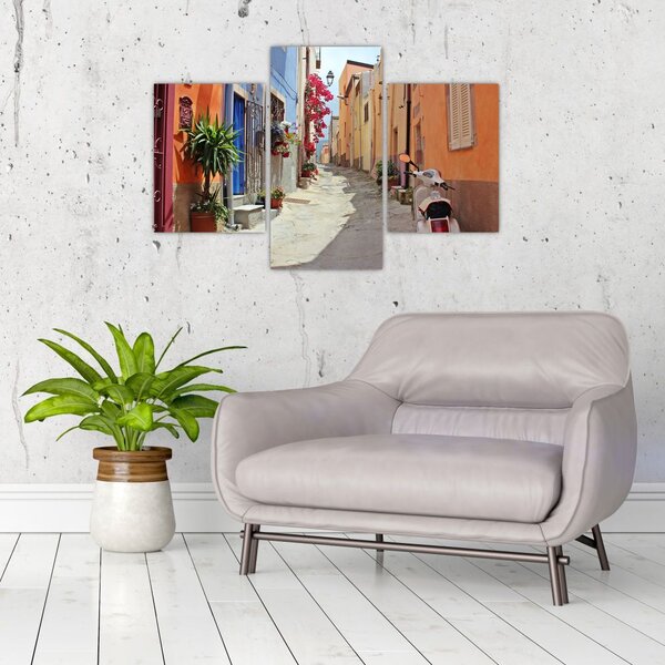 Slika ulice na Sardiniji (90x60 cm)