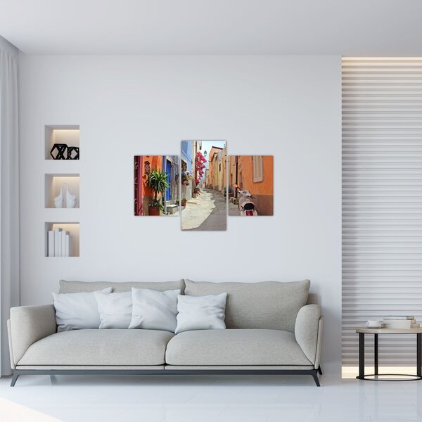 Slika ulice na Sardiniji (90x60 cm)