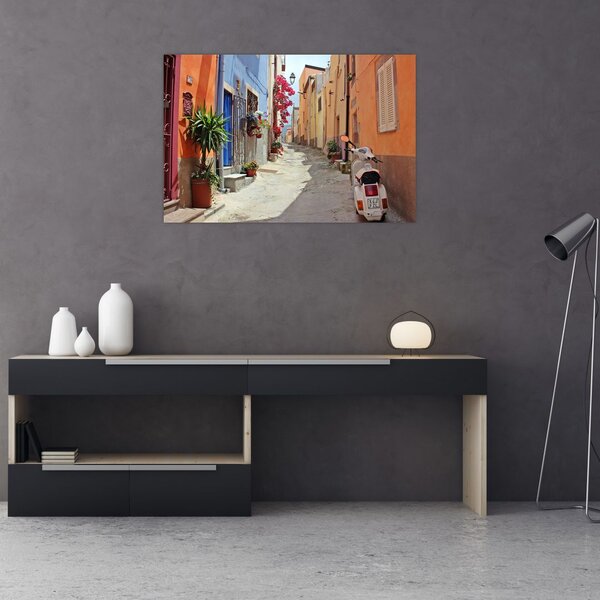 Slika ulice na Sardiniji (90x60 cm)