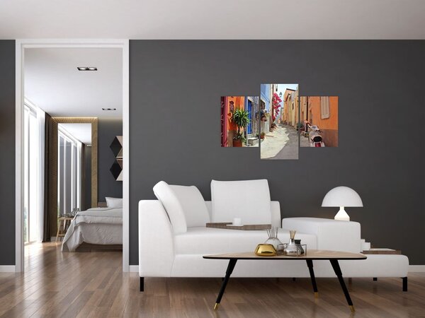 Slika ulice na Sardiniji (90x60 cm)
