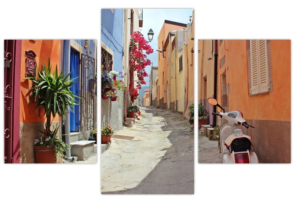 Slika ulice na Sardiniji (90x60 cm)