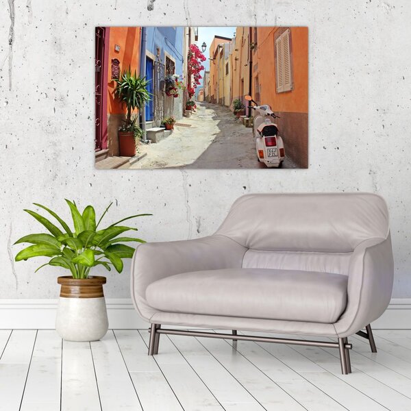 Slika ulice na Sardiniji (90x60 cm)
