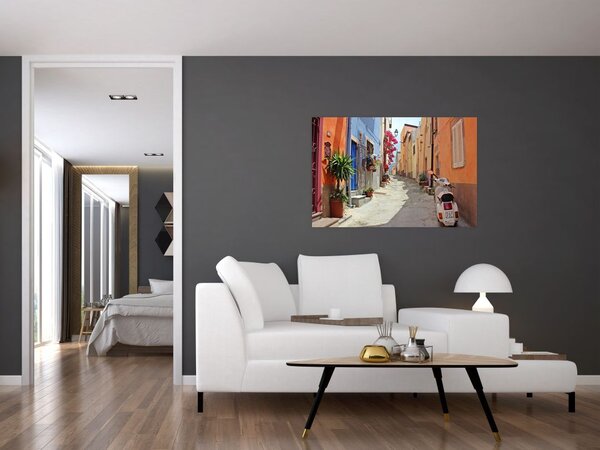 Slika ulice na Sardiniji (90x60 cm)