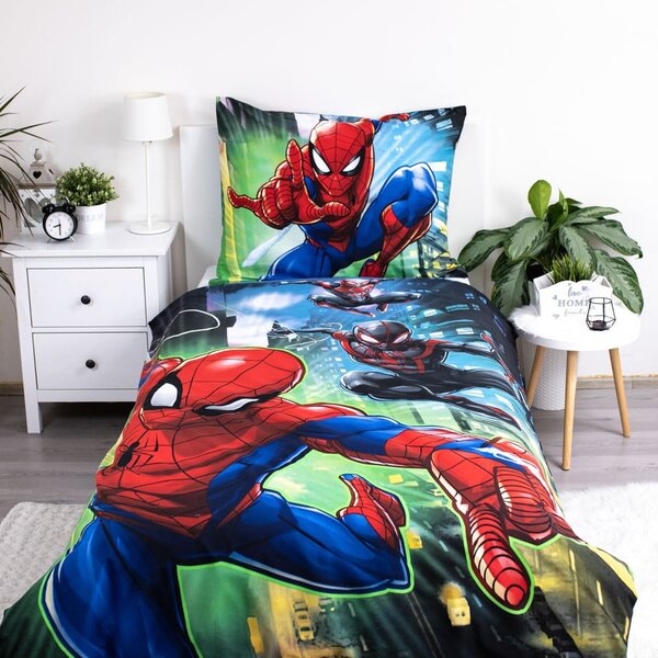 Pamučna dječja posteljina za krevet za jednu osobu 140x200 cm Spider-man – Jerry Fabrics
