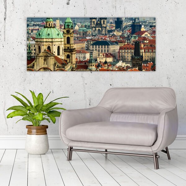 Slika - Panorama Praga (120x50 cm)