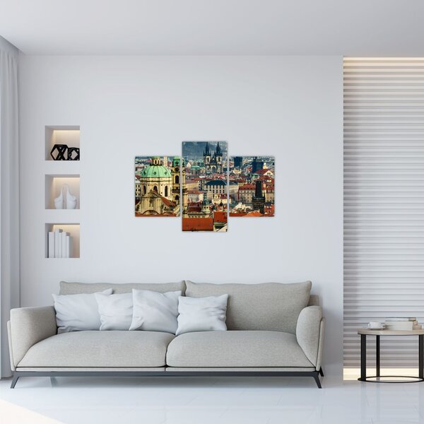 Slika - Panorama Praga (90x60 cm)