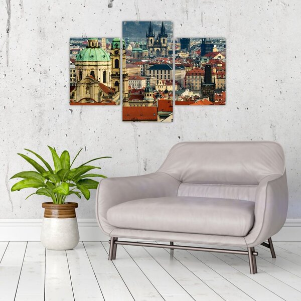 Slika - Panorama Praga (90x60 cm)
