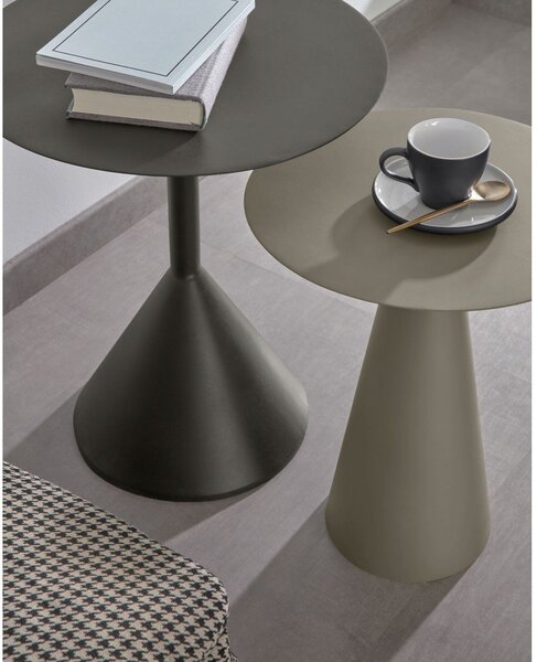 Metalni okrugao pomoćni stol ø 40 cm Shirel – Kave Home