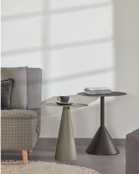 Metalni okrugao pomoćni stol ø 40 cm Shirel – Kave Home