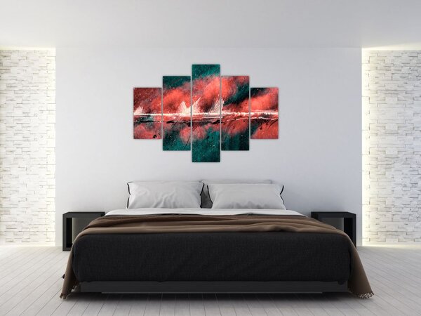 Slika - Eksplozija petroleja (150x105 cm)