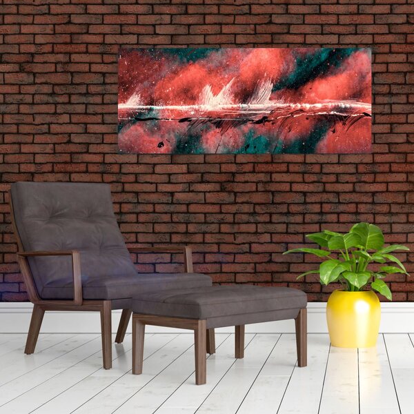 Slika - Eksplozija petroleja (120x50 cm)