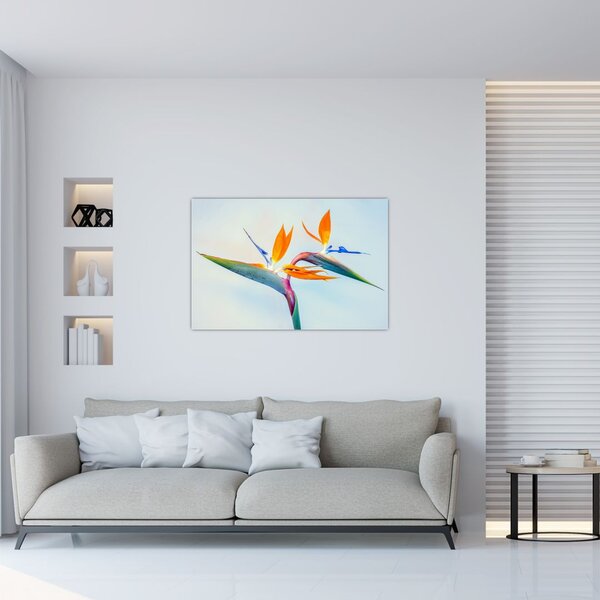 Slika cvijeta Strelicije (90x60 cm)