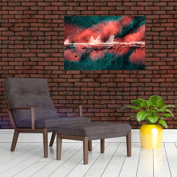 Slika - Eksplozija petroleja (90x60 cm)
