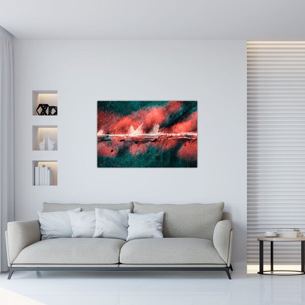 Slika - Eksplozija petroleja (90x60 cm)