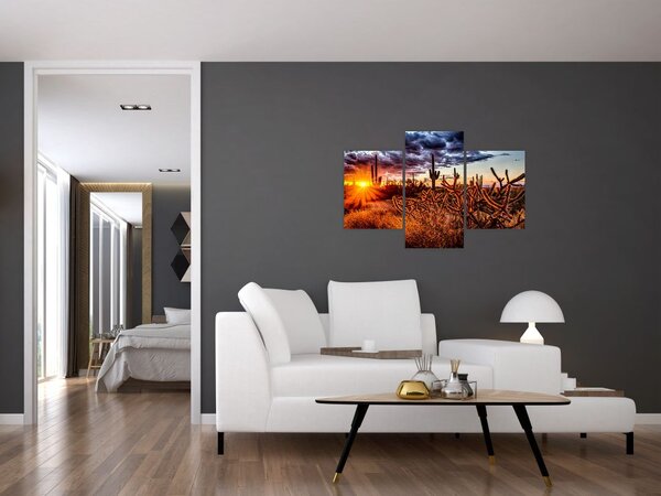 Slika - Zlatni sat pustinje (90x60 cm)